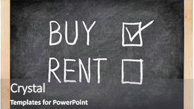  Presentation with blackboard - PPT layouts featuring school property - buy not rent blackboard concept background and a gray colored foreground