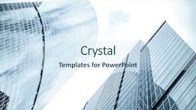  Presentation with high rise building - Audience pleasing slides consisting of school property - panoramic and perspective wide angle backdrop and a sky blue colored foreground