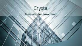  Presentation with architecture futuristic - Cool new PPT theme with school property - panoramic and perspective wide angle backdrop and a lemonade colored foreground