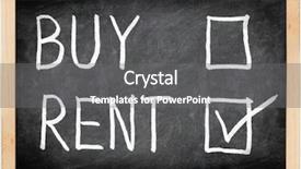  Presentation with blackboard - Slides featuring school property - rent not buy blackboard concept background and a gray colored foreground