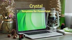  Presentation with design - Cool new slides with school report card pen - workplace retro design concept backdrop and a  colored foreground