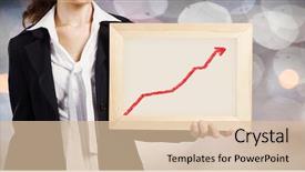  Presentation with frame - Presentation with school report frames - young woman holding frame background and a  colored foreground