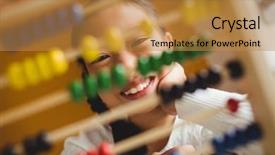  Presentation with school - Presentation consisting of  background and a  colored foreground