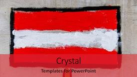  Presentation with migration - Beautiful slide deck featuring schoolhouse - wall of a school backdrop and a red colored foreground