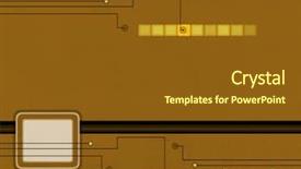  Presentation with fantasy - Slide deck featuring sci fi abstract background background and a tawny brown colored foreground