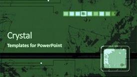  Presentation with fantasy - Amazing slide set having sci-fi grunge background backdrop and a tawny brown colored foreground