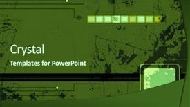  Presentation with fantasy - Presentation design consisting of sci-fi grunge background background and a tawny brown colored foreground