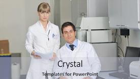  Presentation with biology - PPT layouts having science and research biology chemistry and medicine young people couple in bright modern lab background and a lemonade colored foreground