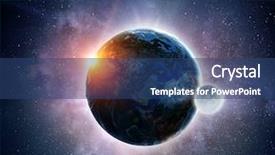  Presentation with universe - Amazing PPT layouts having science atmosphere - our unique universe backdrop and a  colored foreground