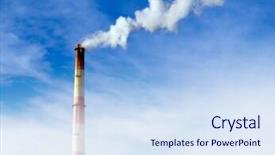  Presentation with coal - Slide set having science coal power - global pollution background and a  colored foreground