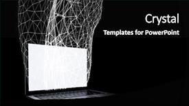  Presentation with networking - PPT theme enhanced with science company - concept of global networking background and a black colored foreground