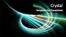  Presentation with abstract blue texture - Presentation theme featuring science desktop wallpaper - abstract blue background texture background and a black colored foreground