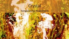  Presentation with science abstract - Cool new presentation design with science desktop wallpaper - abstract ink background flow backdrop and a  colored foreground