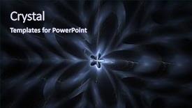  Presentation with 5 stars five star rating - Presentation design featuring science desktop wallpaper - fractal rendered smokey stars background and a  colored foreground