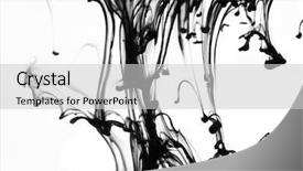  Presentation with ink - Colorful presentation enhanced with science desktop wallpaper - ink backdrop and a light gray colored foreground