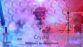  Presentation with children education - Presentation having science-experiments-and-children background and a light blue colored foreground