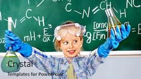  Presentation with chemistry - Theme enhanced with romantic dating couple kissing in paris near the eiffel tower background and a gray colored foreground