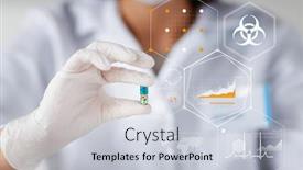  Presentation with biohazard - Amazing presentation design having science-medicine-and-pandemic-concept backdrop and a lemonade colored foreground