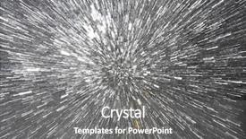  Presentation with science abstract - PPT theme consisting of science poster - abstract speed effect silver background background and a gray colored foreground