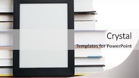  Presentation with picture frame - PPT theme featuring science poster - image of blank black picture background and a white colored foreground