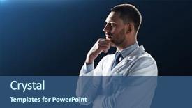  Presentation with black technology - Theme with science technology and people concept background and a ocean colored foreground