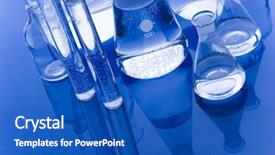  Presentation with laboratory - Slides featuring science water sampling - laboratory requirements background and a  colored foreground