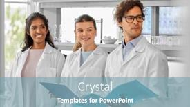 Presentation with science - PPT theme enhanced with science-work-and-people-concept background and a seafoam green colored foreground