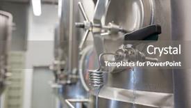  Presentation with beer - Amazing presentation theme having yatch manufacturing - close-up of beer tester machine backdrop and a gray colored foreground