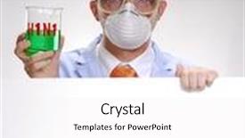  Presentation with swine flu - Cool new presentation with scientist holding an experimental swine flu glass a doctor holding an experimental glass backdrop and a white colored foreground