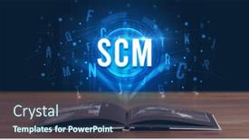  Presentation with digital book - Beautiful theme featuring scm-inscription-coming-out backdrop and a ocean colored foreground