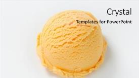  Presentation with apricot - Presentation theme featuring coworking space city plan mapping concept background and a light gray colored foreground