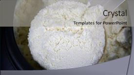  Presentation with whey - Amazing presentation design having scoop of fine whey protein backdrop and a light gray colored foreground