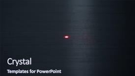  Presentation with laser - Slides with scope work - red laser hitting a piece background and a wine colored foreground