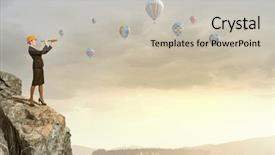  Presentation with woman engineer - Presentation having scope work - young woman engineer looking background and a light gray colored foreground