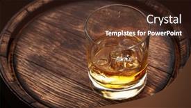  Presentation with scotch - Cool new theme with scotch-whiskey-glass-and-old backdrop and a tawny brown colored foreground
