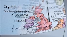  Presentation with england map - Cool new slide deck with scotland maps - macro globe map detail 27 backdrop and a light blue colored foreground