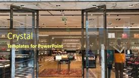  Presentation with director - PPT theme having scottsdale-az-usa-6-10 background and a tawny brown colored foreground