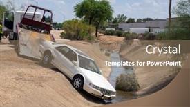  Presentation with water reservoir - Colorful PPT layouts enhanced with scottsdale-az-usa-7-12 backdrop and a coral colored foreground