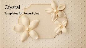  Presentation with album - Theme consisting of scrapbooking background - wedding album cover background and a lemonade colored foreground