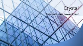  Presentation with architecture glass - Presentation enhanced with scraper - architecture details modern building glass background and a light blue colored foreground