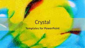  Presentation with paint - Slide deck featuring scratch cards - abstract color background acrylic paint background and a gold colored foreground