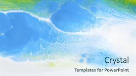  Presentation with marble - Theme featuring scratch cards - marble texture acrylic colors colorful background and a  colored foreground