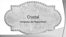  Presentation with calling card - Audience pleasing presentation theme consisting of scratch cards - vintage calling card backdrop and a light gray colored foreground