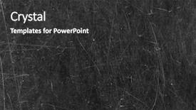  Presentation with award in black and white - Amazing theme having scratched glass surface black backdrop and a dark gray colored foreground