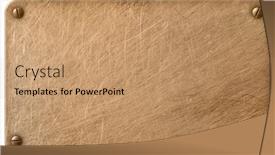  Presentation with metal bronze - Audience pleasing PPT layouts consisting of scratched-old-bronze-metal-plaque backdrop and a coral colored foreground