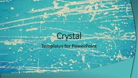  Presentation with teal - Amazing PPT theme having scratched teal metal background backdrop and a teal colored foreground