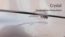  Presentation with car accident - Amazing PPT layouts having scratches scrapes dings and dents backdrop and a light gray colored foreground
