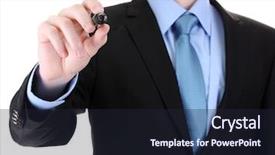  Presentation with writing - PPT layouts consisting of mobile marketing text concept on green digital world map background background and a ocean colored foreground