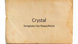  Presentation with old paper - PPT theme having scroll templates - old yellowed paper background and a lemonade colored foreground