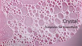  Presentation with foam - Colorful slide deck enhanced with scrub rub - soap with foam close up backdrop and a soft green colored foreground